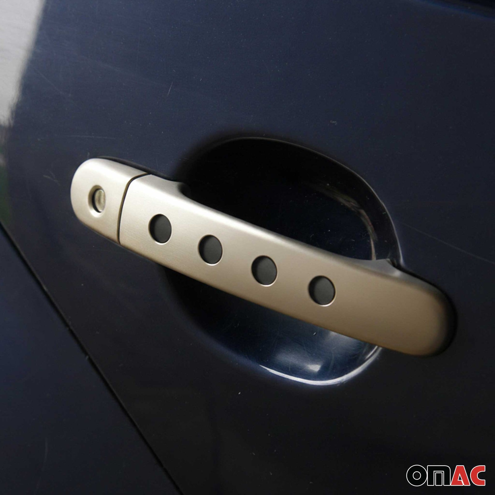Protection poignee de porte VW Up inox pour trajets urbains et parking 8Pcs - 3