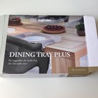 ⁠Inglesina Fast Dining Tray Plus Clear Clip-On Accessory For Fast Table Chair