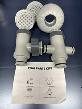 Pool Parts Kit Model 06010904 Plunger ValvePool Strainer, Large Inlet Nozzle L28