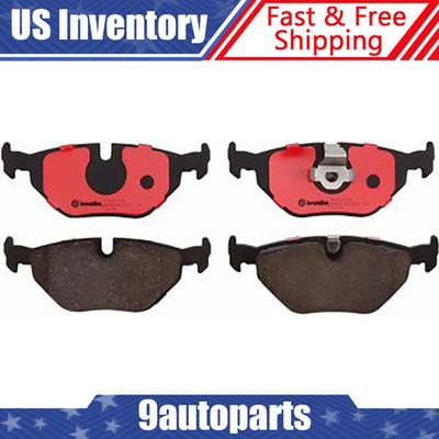 For BMW BMW E39 525i 528i 530i 540i Brembo Rear Ceramic Brake Pad Set P06023N