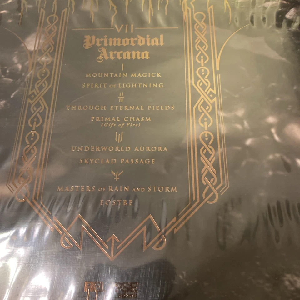 Wolves In The Throne Room Lp Primordial Arcana - Custom Butterfly With Splatter - Image 4 of 4