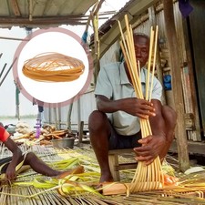 Artificial Rattan Cane Strips Roll Plastic Material for Wicker Furniture Repair