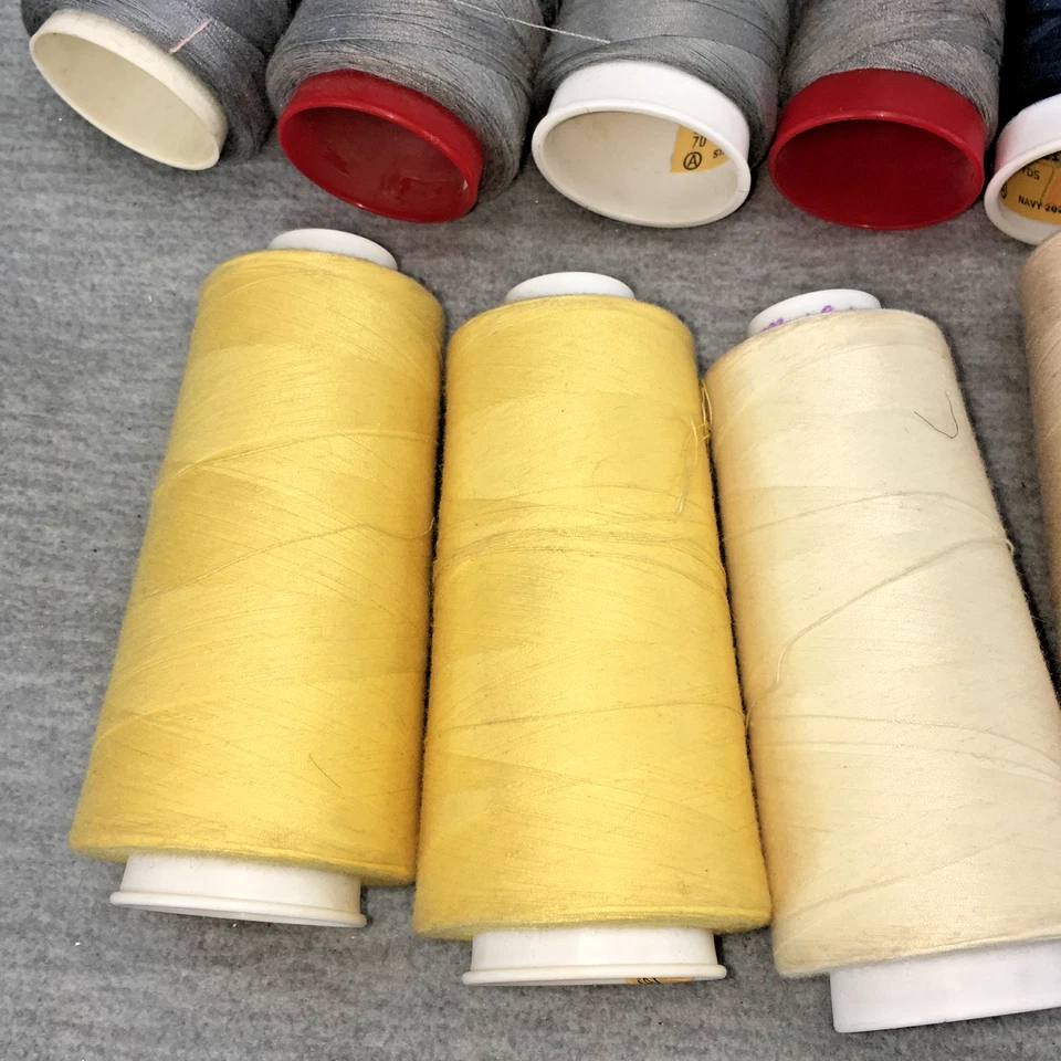 MAXI-LOCK Embroidery Thread 100% Polyester 3000 Yards Mixed Lot of 35 - Image 2 of 4