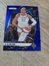 A’ja Wilson **BLUE VELOCITY PRIZM** 2024 Panini