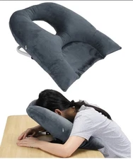 Face Down Sleep, BBL Pillow, Eye Surgery Pillow, Prone Pillow, Gray