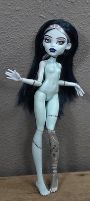 Monster High G3 Skulltimate Secret Hauntlywood Mysteries Frankie Stein Nude Doll