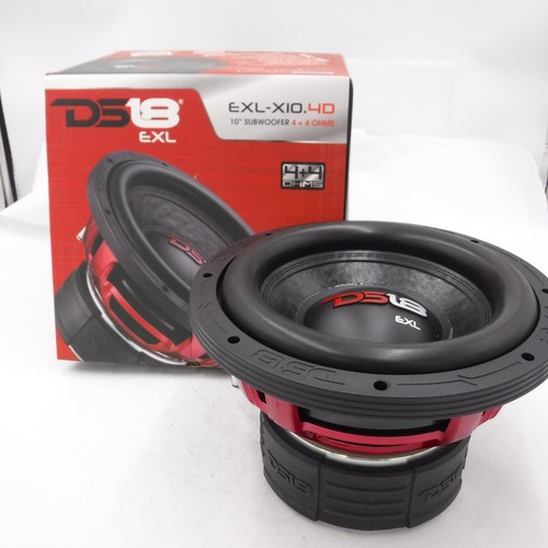 10" DS18 Subwoofer 4 + 4 Ohm 1200 Watt 88,75db EXL-X10,4D - Bild 1 von 3