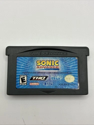 Sonic Advance (Game Boy Advance, 2002) Nintendo Authentic OEM Tested & Clean