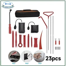 23Pcs Emergency Auto Tool Window-Car Door Unlock/Lock Out Universal Tool Kits
