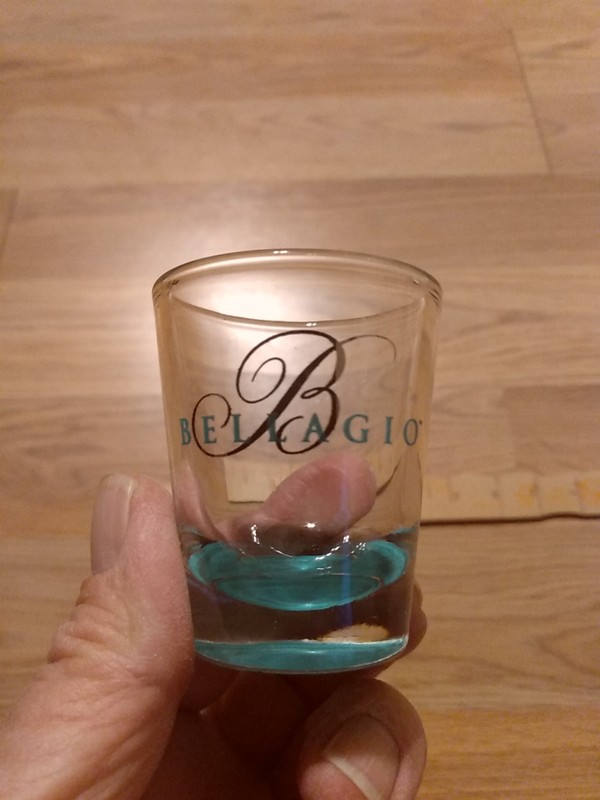 Bellagio Hotel Casino Las Vegas Shot Glass