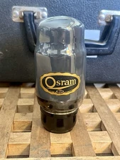 New Old Stock 1951 Osram KT66 Vacuum Tube Black Base Marconi GEC Genalex NOS