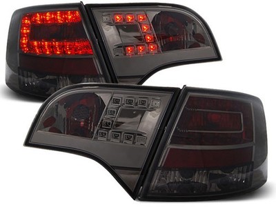 rear lights for audi a4 b7 2004 2005 2006 2007 2008 avant smoke led