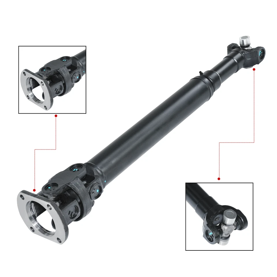 Front Driveshaft Prop Shaft Assembly for Chevy GMC K10 K15 Jimmy 77-80 Auto 4WD Foto 2 de 4