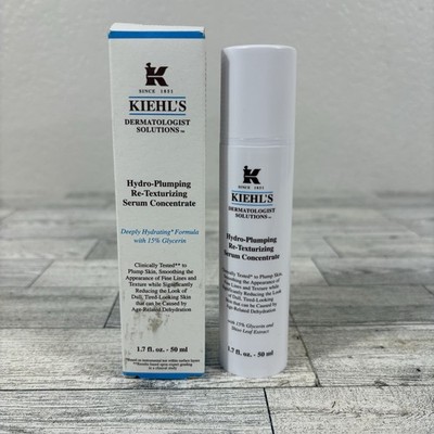 Kiehl's Hydro Plumping Re-Texturizing Serum Concentrate 1.7 oz, Deep Hydrating