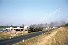 35mm Poland Railway Slide - PKP No. Ok1.149 4-6-0 at Czarnkow 1975 [V983]