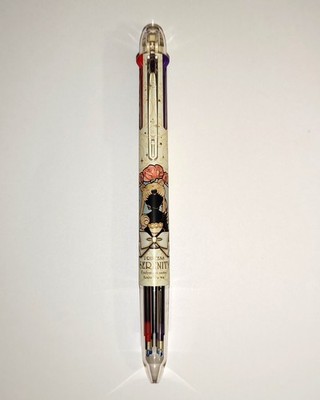 Sailor Moon PILOT Hi-Tec-C Coleto 4 Farben Stift (Schwarz Blau Rot Lila) Japan