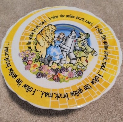 WIZARD of OZ Ceramic CAKE STAND by CARDEW DESIGNS ENGLAND