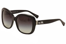 Coach Women's HC8158 HC/8158 500211 Black Fashion Sunglasses 58-mm
