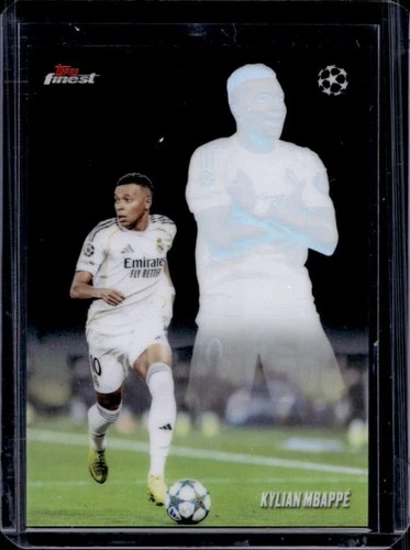 2025-26 Topps UEFA Club Competition Finest Kylian Mbappe Shadow Play #SH-2