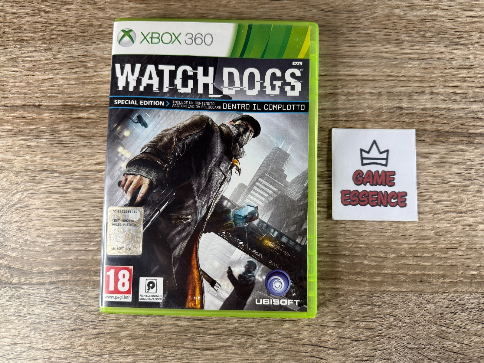 Watch Dogs Xbox 360 Complet PAL ITA WatchDogs