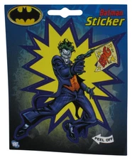 DC Comics Batman Joker Bang Gun Ata-Boy Full Color Sticker 45153S