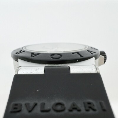 Bvlgari Diagono Aluminum White Women's Watch - AL32TA for Bvlgari Diagono Aluminum White Women's Watch - AL32TA for