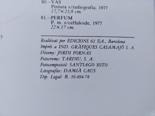Antoni Tàpies, Galería Maeght catalogue with original lithograph, 1978 - Picture 11 of 12