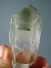 2.4" LIGHT GREEN CHLORITE PHANTOM  QUARTZ CRYSTAL POLISHED POINT LY 462