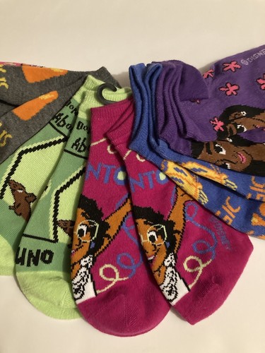 Kids Young Girls Socks Disney ENCANTO Size 4-10, 6 Pairs Illustrated ๐๐ฅ๐ฅ!! - Picture 10 of 17