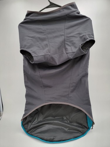 Ruffwear Powder Hound Dog water resistant cold weather jacket teal XL - Picture 2 of 12