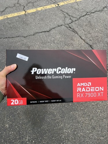 PowerColor AMD Radeon RX 7900 XT 20GB GDDR6 4K Graphics Card W Warranty 2027