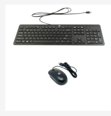 HP Keyboard SK-2120 and Mouse SM-2022 Combo | P/N : 803181-001 & 672652-001
