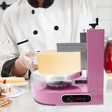 Adjustable Cake Cream Spreading Machine Cake Decorating Machine W/LCD Display US