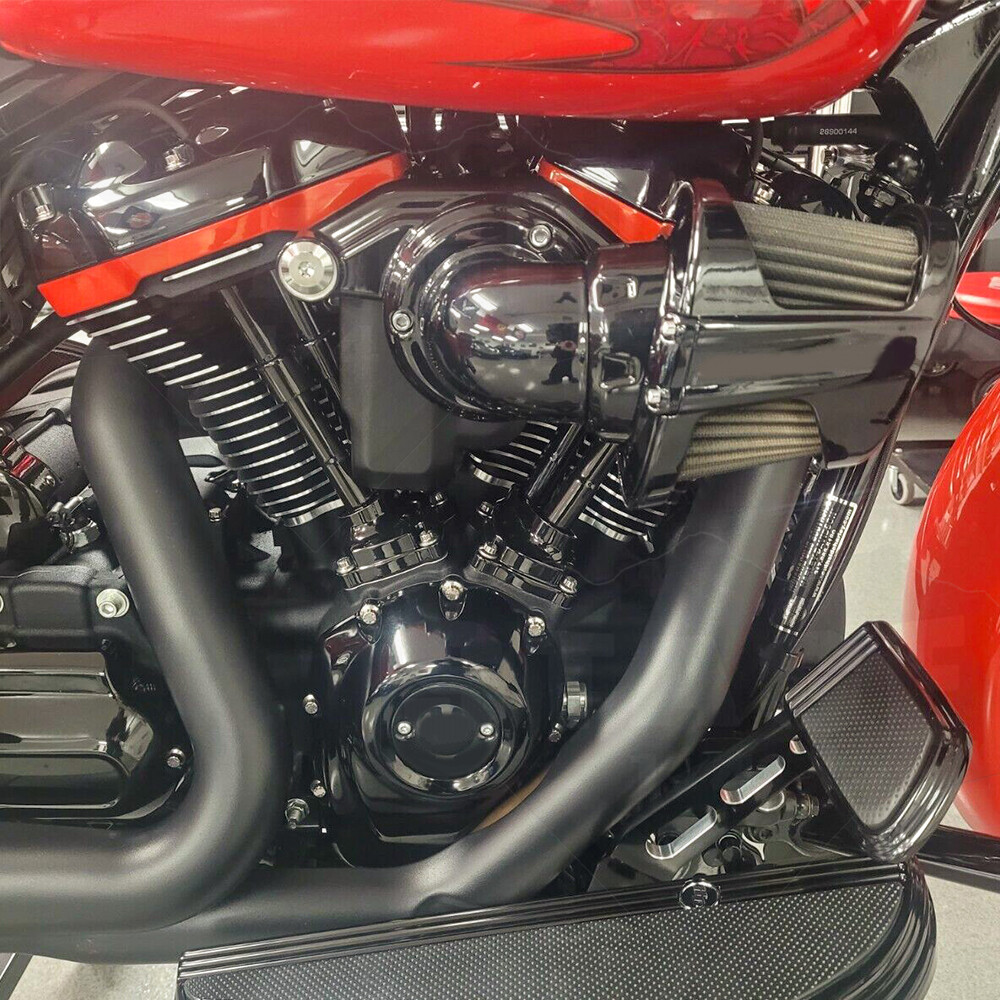 MOFUN Black Tappet Lifter Block Covers Kit For 20172024 Harley All