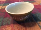 Vtg Pyrex Spring Blossom Crazy Daisy 401 Mixing Bowl, Green/White