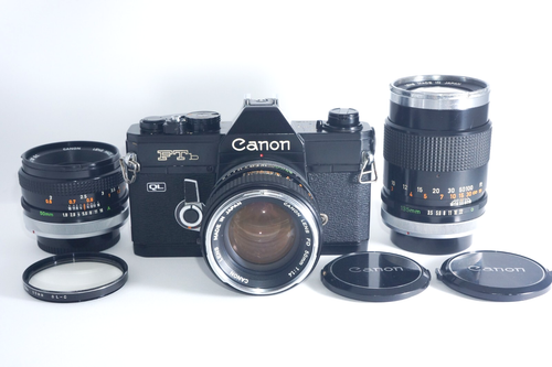 Canon FTb QL 35 Mm Fotocamera Reflex Pellicola S.S.C. Obiettivo 50 Mm F/1.4 - Foto 7