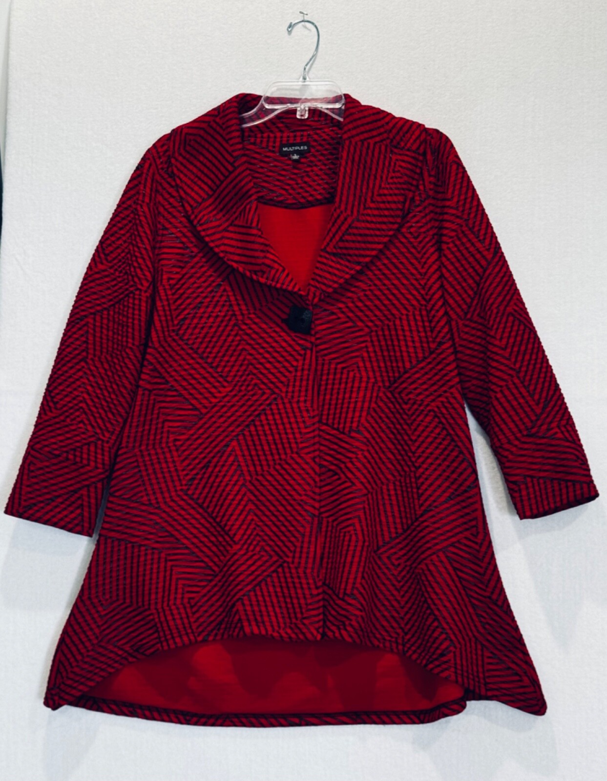 Multiples Lightweight Jacket Womens Size Large Re… - image 2