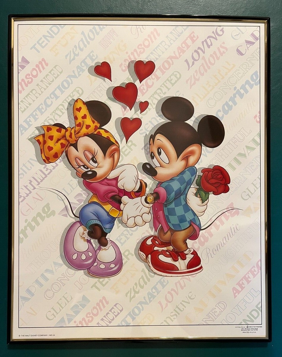 WALT DISNEY'S MICKEY MOUSE アートワーク Mickey Mouse Walt Disney Fine Art Jim Warren Signed Lt Ed