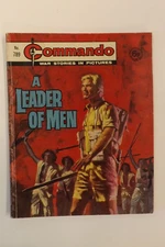 COMMANDO COMIC WAR STORIES IN PICTURES No.789 A LEADER OF MEN 1973 GN4894