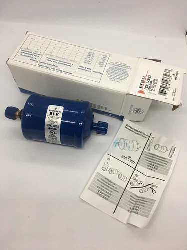 BFK-083S Emerson Heat Pump Bi-Flow Filter Drier 3/8" ODF Solder