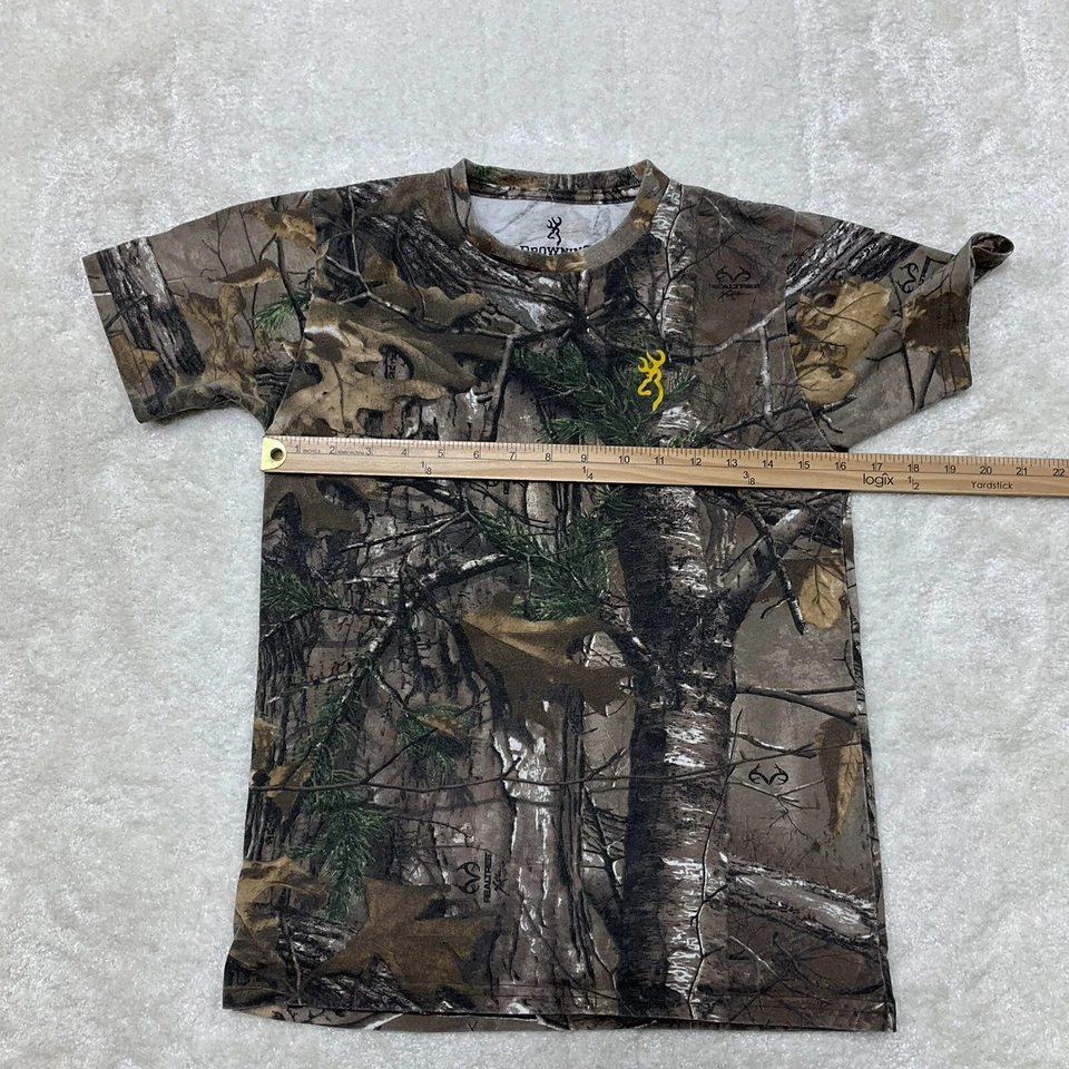 Camiseta de camuflaje de manga corta Browning para jóvenes y niños talla XL  Foto 4 de 4