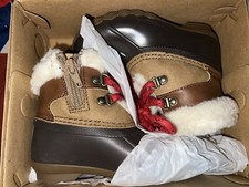 Sperry alpine Saltwater Boots Kids Size 8