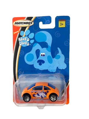 Matchbox Nickelodeon Blue s Clues CONCEPT VW BUG BEETLE - NEW, FREE SHIPPING