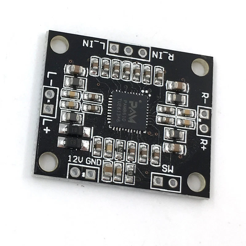 PAM8610 2X15W Amplifier Board Digital Two-channel Stereo Power Audio Home Car - Image 3 of 4