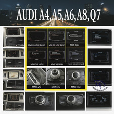 Audi Navigation Map Update DVD | MMI 2G A4 A5 A6 A7 A8 Q7 Europe + World Postage