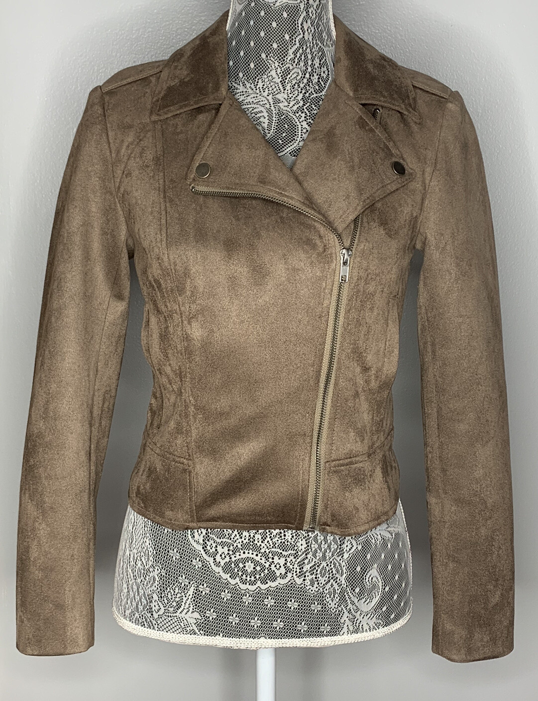 BB Dakota Steve Madden Sz XS Taupe Faux 