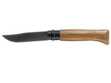 COLTELLO OPINEL N' 8 BLACK EDITION CHENE ( 002172) Box Legno