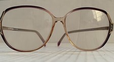 Vintage Wilshire Designs Eyeglasses FRAMES WD880 Plum BLU 130