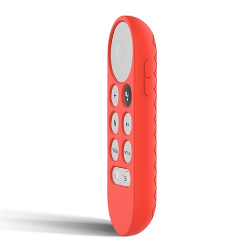 Anti Lost TV Remote Control Cover for Google TV/Google Chromecast 2020 (Red) - Afbeelding 8 van 11