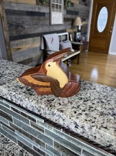 The Handcrafted - Puzzle Box - Hummingbird Wood Made In Vietnamese